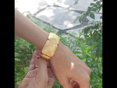  Modern Gold plated Bracelet