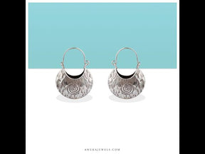  sterling silver hoops