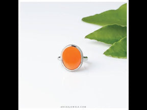 Oval shape ring