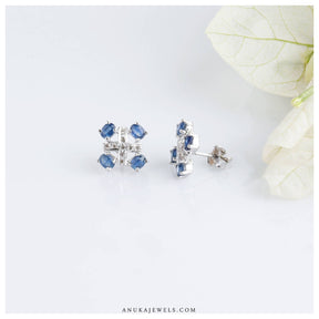 sapphire earrings