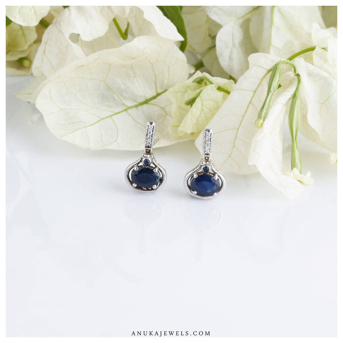 sapphire earrings