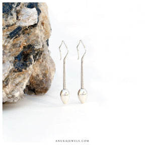 Sterling silver earrings. jewellery