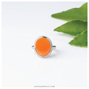  orange ring