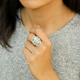 abalone ring, buy silver ring, sterling silver ring,  gemstone ring, buy silver ring, buy gemstone jewelry, buy jewelry online, abalone  jewelry, reticulated jewelry