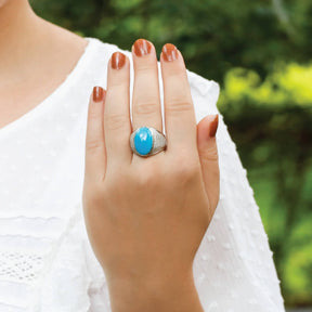 turquoise ring, buy silver ring, sterling silver ring, gemstone ring, buy sterling silver ring, buy gemstone jewelry, buy jewelry online, turquoise jewelry