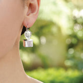 Sterling silver earrings, small earrings, modern earrings, jewellery