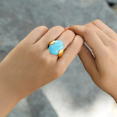 turquoise ring, buy silver ring, sterling silver ring, gold plated silver ring, gemstone ring, buy gold ring, buy gemstone jewelry, buy jewelry online, turquoise jewelry