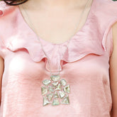 Abalone cluster pendant