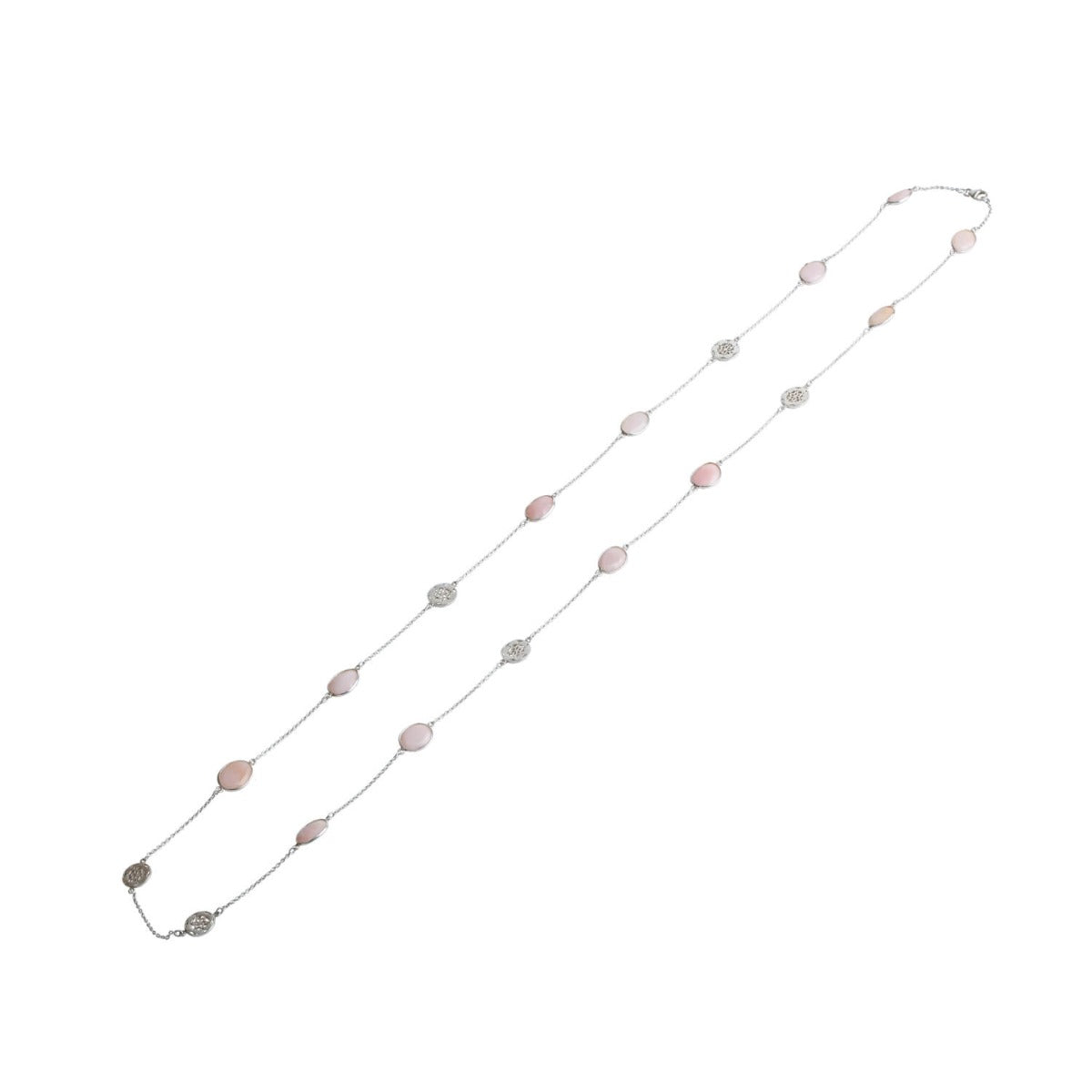 silver necklace