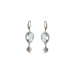  green amethyst earrings