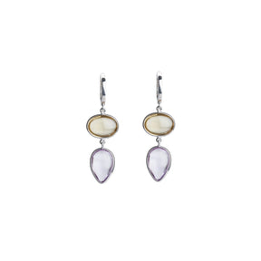  colorstone earrings