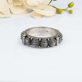 Anik Silver Bangle