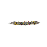 Beaded Boho Power Silver 925 Unisex Bracelet