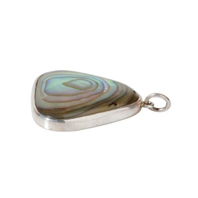 Triangular Abalone pendant