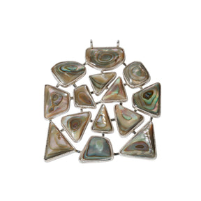 Abalone cluster pendant