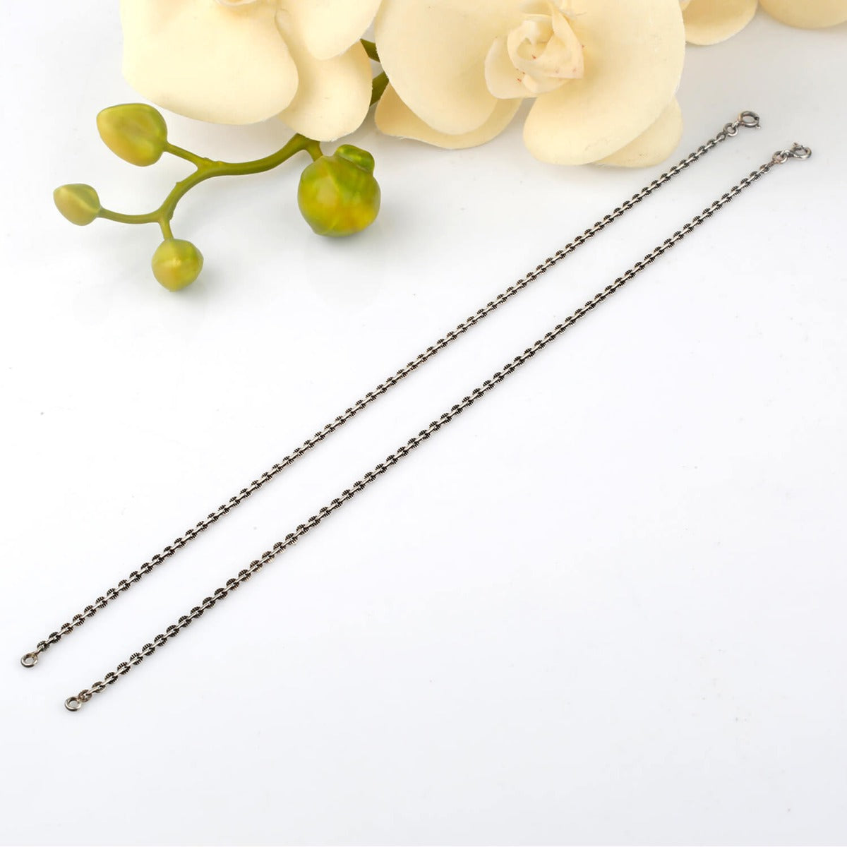 silver anklet, sterling silver anklet, buy anklets online, buy silver anklets online