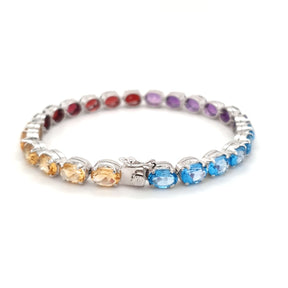 Iawson color stone bracelet