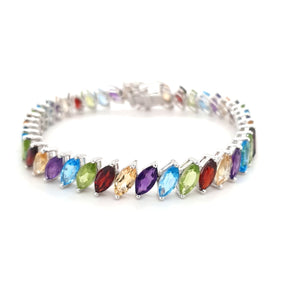 Grady color stone bracelet