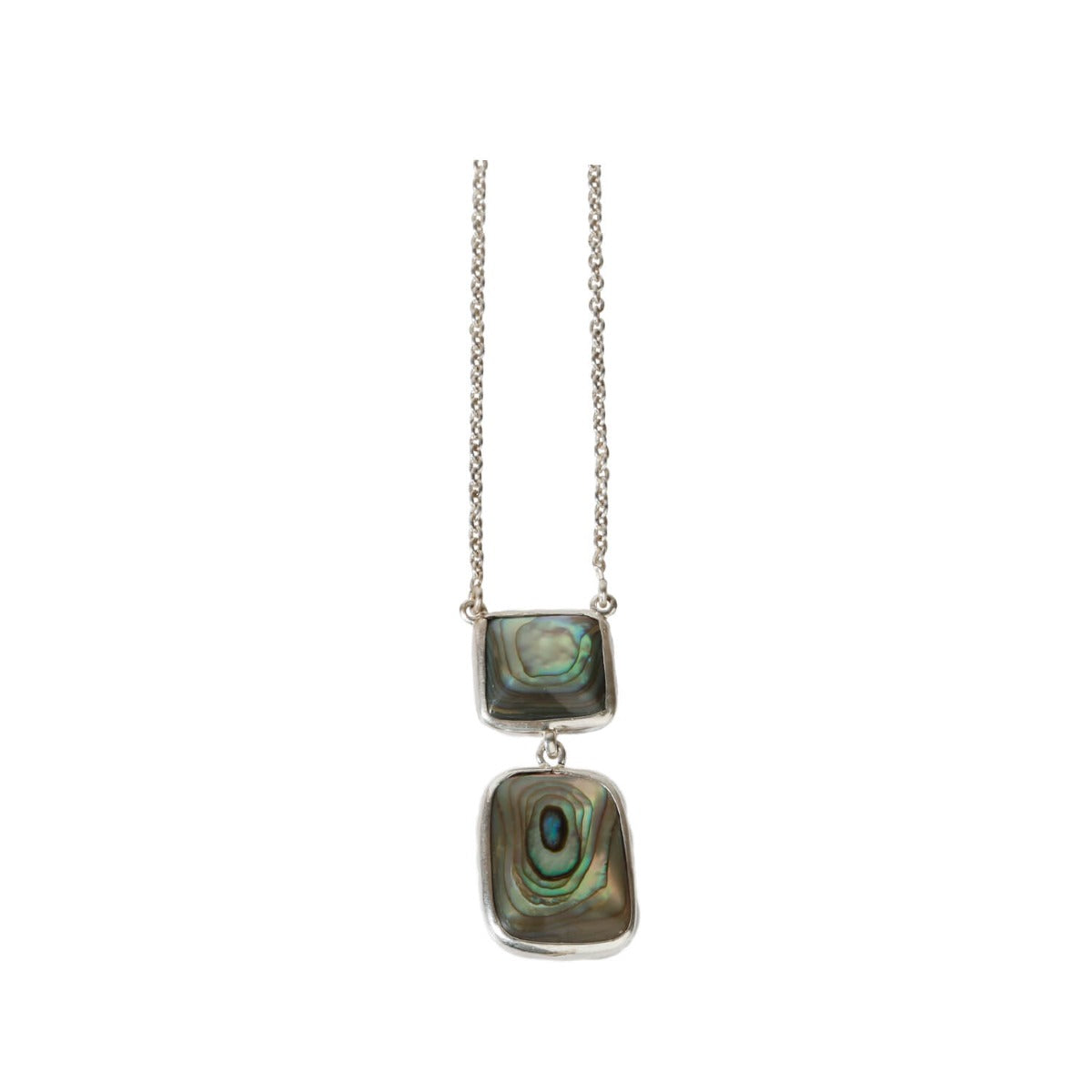 Abalone silver 925 pendant necklace