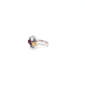 Van Color Stone Ring