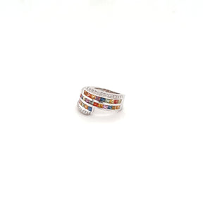 Emmett Sapphire and Diamond Ring